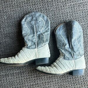 Gran Lider distressed cowboy boots